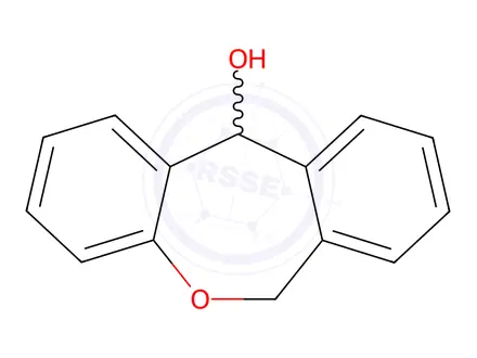 Chemical structure of 6,11-Dihydrodibenzo[b,e]oxepin-11-ol