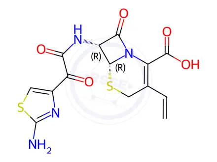 Chemical structure of Cefdinir Acetaldehyde Analogue