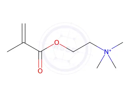 Chemical structure of methacrylylcholine