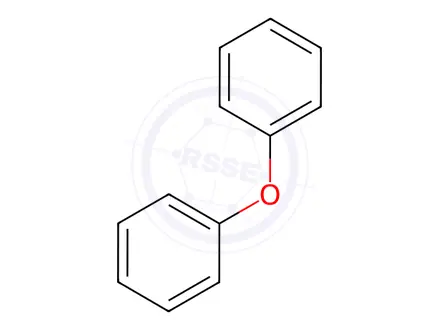 Chemical structure of Diphenyl ether