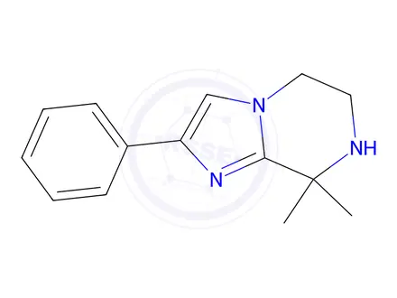 Chemical structure of 8,8-Dimethyl-2-phenyl-5,6,7,8-tetrahydroimidazo[1,2-a]pyrazine