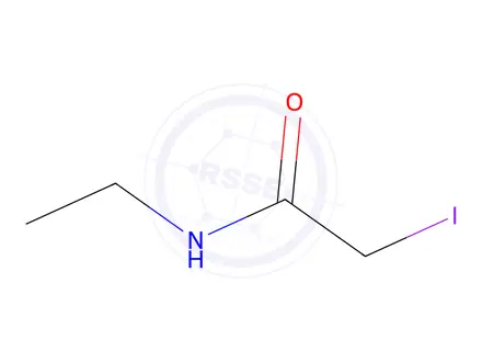 Chemical structure of n-Ethyl-2-iodoacetamide