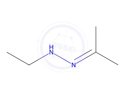 Chemical structure of Acetone ethylhydrazone