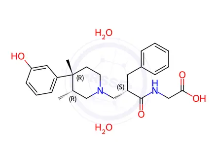 Chemical structure of Alvimopan Dihydrate