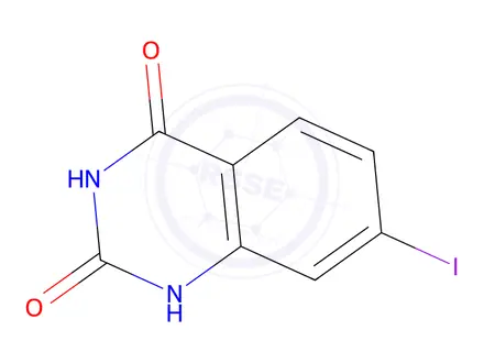 Chemical structure of 7-Iodo-2,4(1H,3H)-quinazolinedione