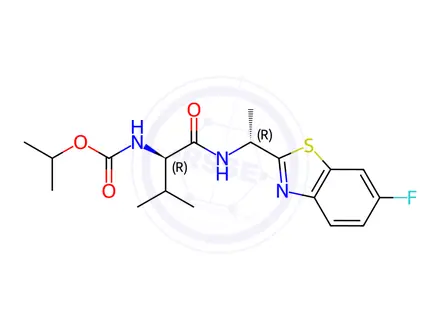 Chemical structure of (R,R)-Benthiavalicarb-isopropyl