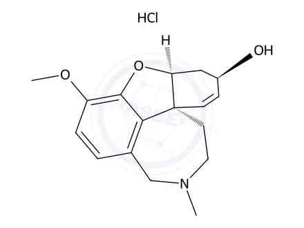 Chemical structure of Galanthamine HCl