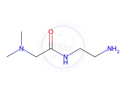 Chemical structure of N-(2-aminoethyl)-2-(dimethylamino)acetamide