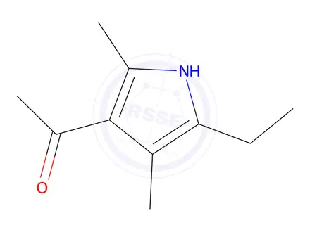 Chemical structure of 1-(5-Ethyl-2,4-dimethyl-3H-pyrrol-3-ylidene)ethanol