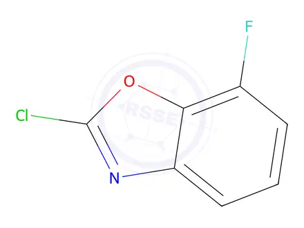 Chemical structure of 2-Chloro-7-fluorobenzo[d]oxazole