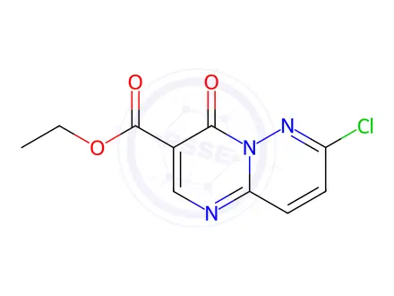 Chemical structure of Ethyl 7-chloro-4-oxo-4H-pyrimido[1,2-b]pyridazine-3-carboxylate