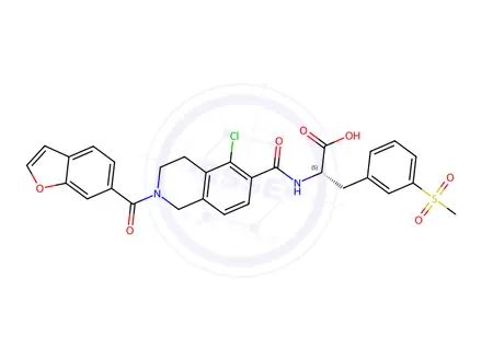 Chemical structure of Lifitegrast Impurity 57