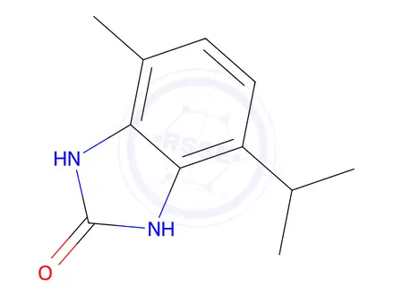 Chemical structure of 4-Isopropyl-7-methyl-1H-benzo[d]imidazol-2-ol
