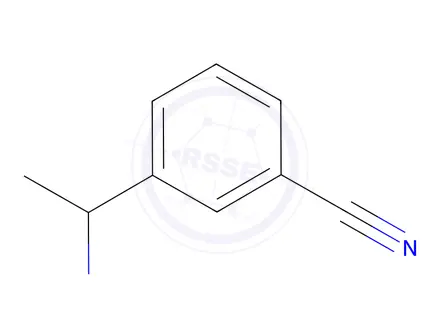 Chemical structure of 3-(1-Aminoethyl)benzonitrile