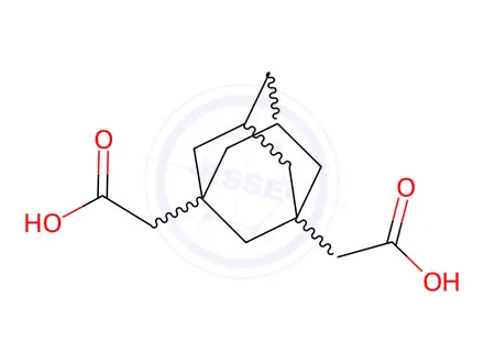 Chemical structure of [3-(Carboxymethyl)-1-adamantyl]acetic acid