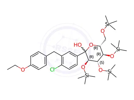 Chemical structure of Dapagliflozin Impurity 471