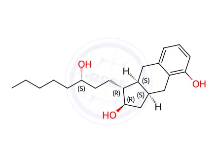 Chemical structure of Descarboxymethyl Treprostinil