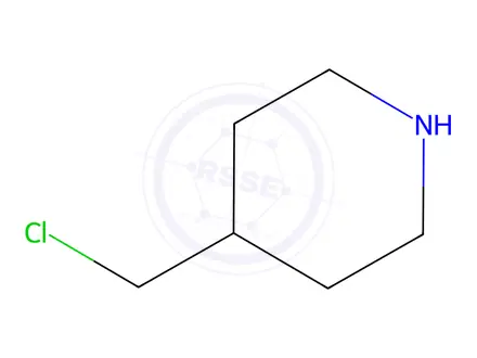 Chemical structure of 4-(Chloromethyl)piperidine