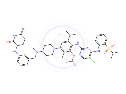 Chemical structure of 2-(4-bromophenyl)-2-oxo-1-phenylethyl benzoate