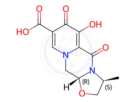 Chemical structure of Cabotegravir Impurity 43