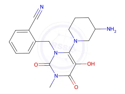Chemical structure of Alogliptin Impurity 116
