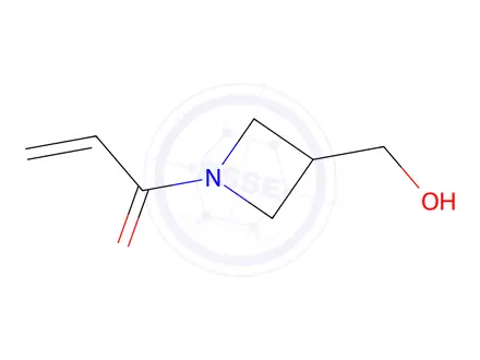 Chemical structure of 1-[3-(hydroxymethyl)azetidin-1-yl]prop-2-en-1-one