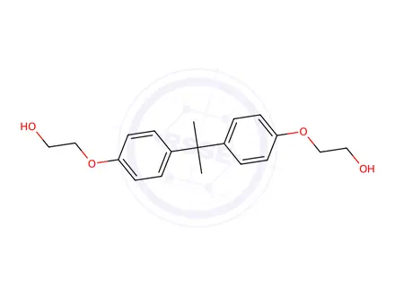 Chemical structure of Bisphenol A Bis(2-hydroxyethyl) Ether