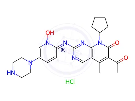 Chemical structure of Palbociclib Pyridine N-Oxide Hydrochloride