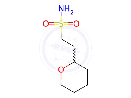 Chemical structure of 2-(oxan-2-yl)ethane-1-sulfonamide