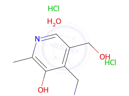 Chemical structure of Pyridoxine Impurity 120 Dihydrochloride Hydrate (Pyridorin Dihydrochloride Hydrate)