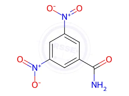 Chemical structure of 3,5-Dinitrobenzamide