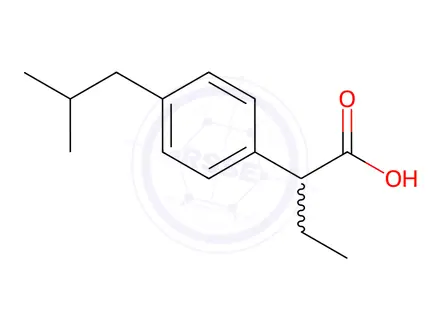 Chemical structure of Butibufen
