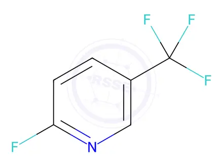Chemical structure of 2-Fluoro-5-(trifluoromethyl)pyridine