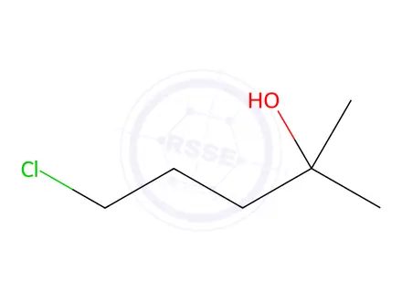 Chemical structure of 5-chloro-2-methylpentan-2-ol