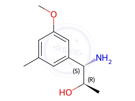 Chemical structure of (1S,2R)-1-AMINO-1-(3-METHOXY-5-METHYLPHENYL)PROPAN-2-OL
