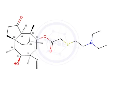 Chemical structure of Tiamulin