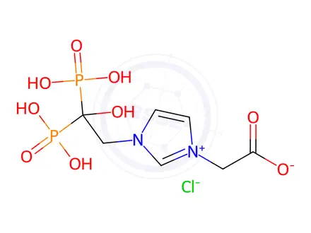 Chemical structure of Zoledronic Acid EP Impurity A
