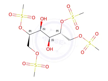 Chemical structure of Mannosulfan
