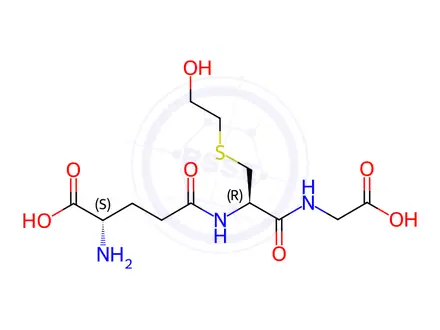 Chemical structure of S-(2-Hydroxyethyl)glutathione