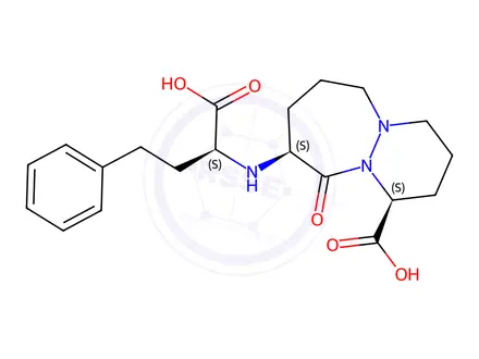 Chemical structure of Cilazapril Impurity 2 (Cilazapril EP Impurity B)