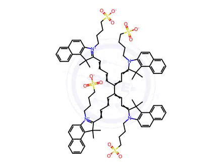Chemical structure of Indocyanine Green Impurity 9