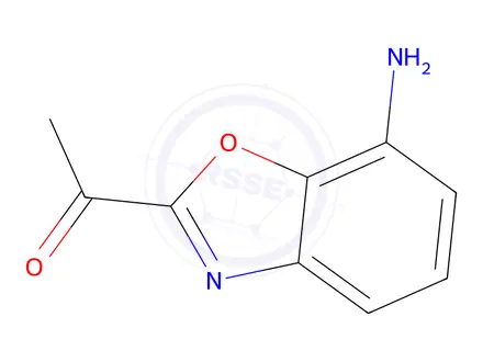 Chemical structure of 1-(7-Aminobenzo[d]oxazol-2-yl)ethanone