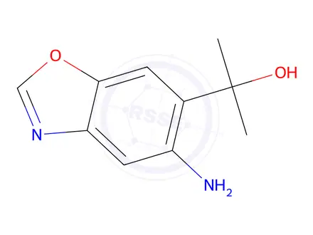 Chemical structure of 2-(5-Aminobenzo[d]oxazol-6-yl)propan-2-ol