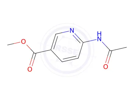 Chemical structure of Methyl 6-(acetylamino)pyridine-3-carboxylate