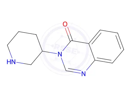 Chemical structure of 3-(Piperidin-3-yl)quinazolin-4(3h)-one
