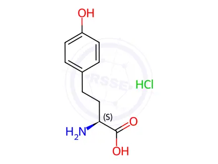 Chemical structure of Metirosine Impurity 3 HCl