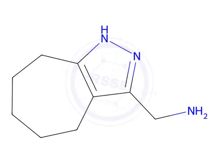 Chemical structure of (1,4,5,6,7,8-hexahydrocyclohepta[c]pyrazol-3-yl)methanamine