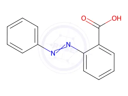 Chemical structure of Azobenzene-2-carboxylic acid