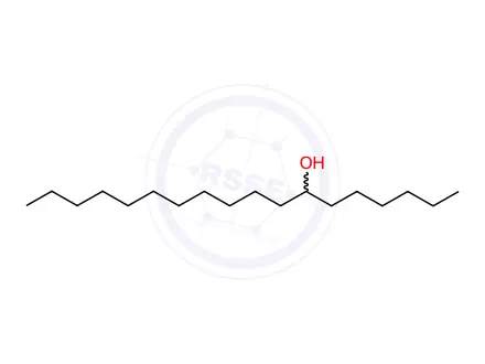 Chemical structure of 7-octadecanol