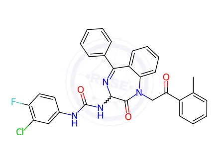 Chemical structure of YM 022 Impurity 98